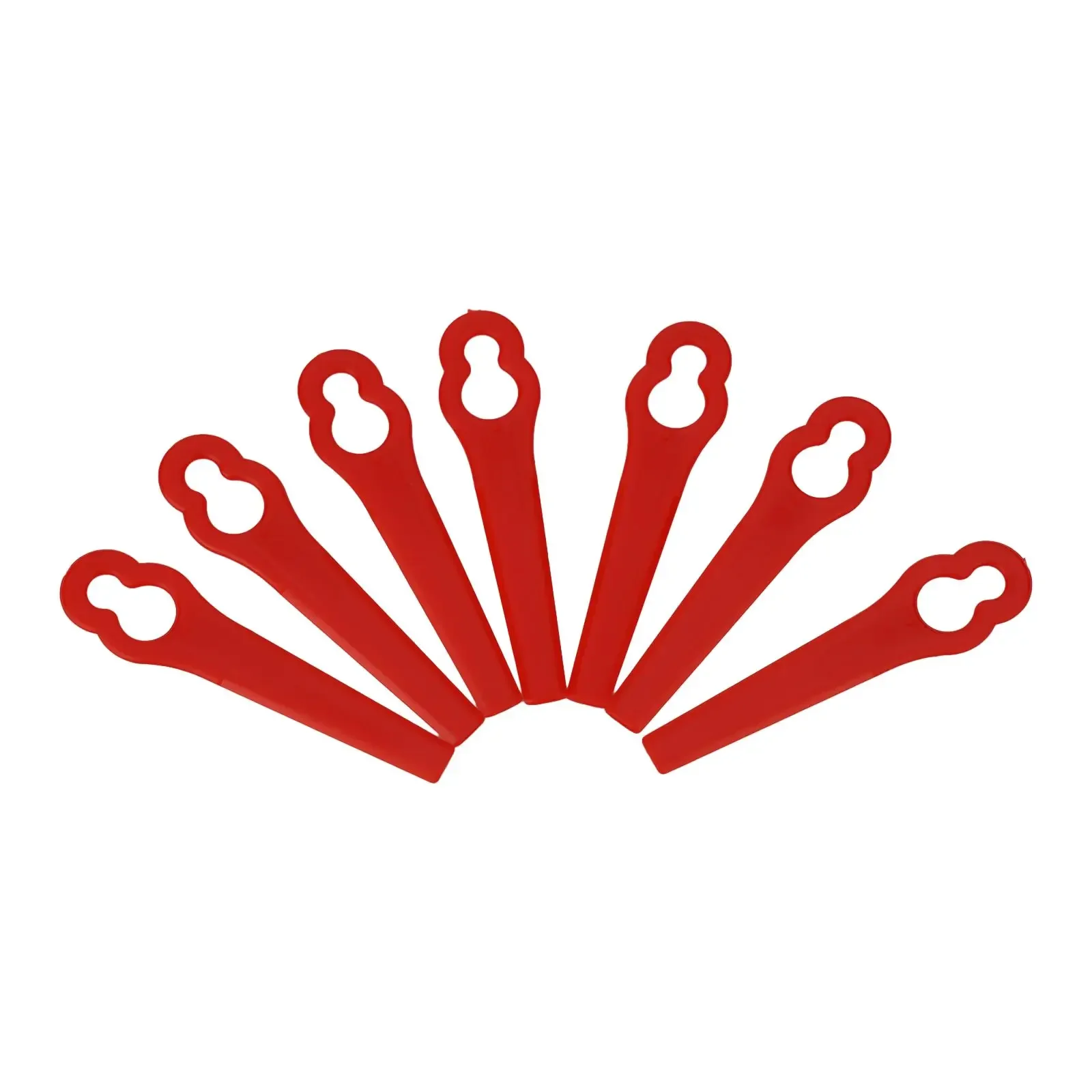 50 Buah Pisau Plastik untuk OZITO Pemangkas Rumput Mesin Pemotong Rumput Sikat Pemotong Kepala Pisau Taman Suku Cadang Pemotong Rumput Listrik