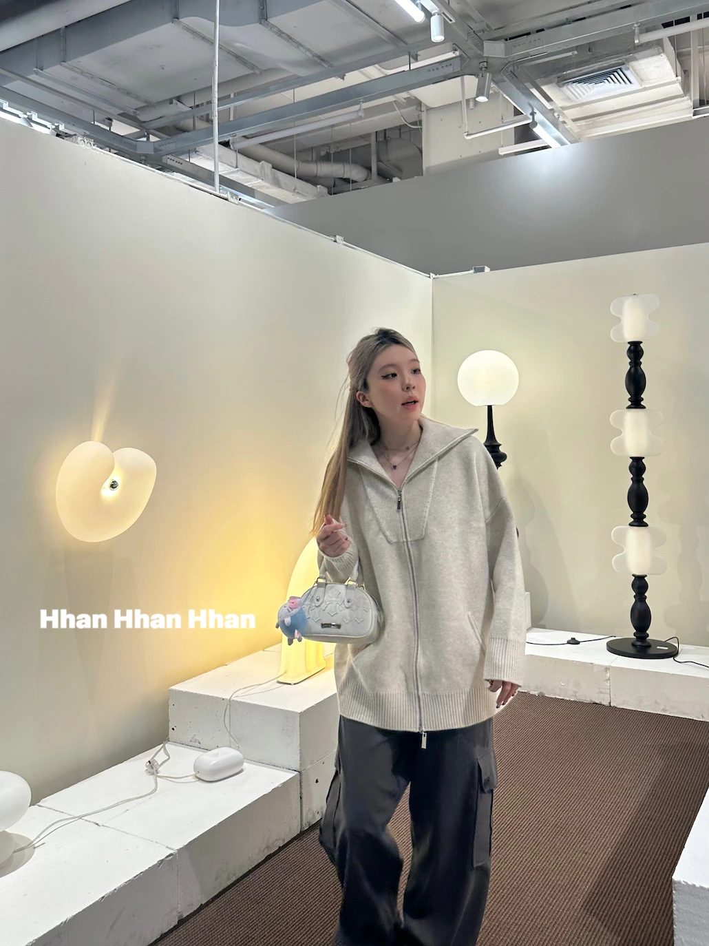 

Thi High Collar Zipper Casual Sweater Double Zipper Design Autumn Winter Women's Faion Premium Quali Wool Blend Knitwear