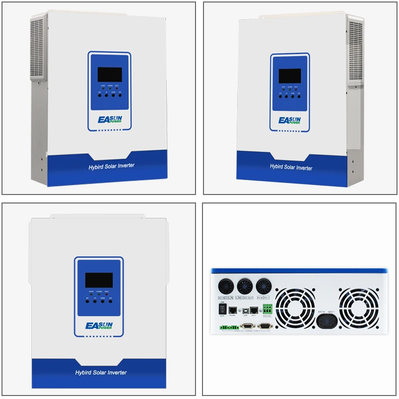 Easun neue Mode Solaranlage Wechsel richter Hybrid Niederfrequenz 24V 3kV 3000W 110V 120V mppt Hybrid Solar Wechsel richter mit gprs