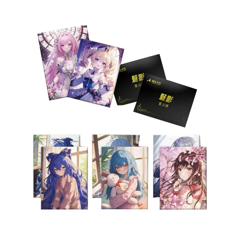 Goddess Story Collection Witch Card Club Phantom A4 Wave3 Girls Acg  Beautiful Color Temptations Beautiful Girl Trading Cards