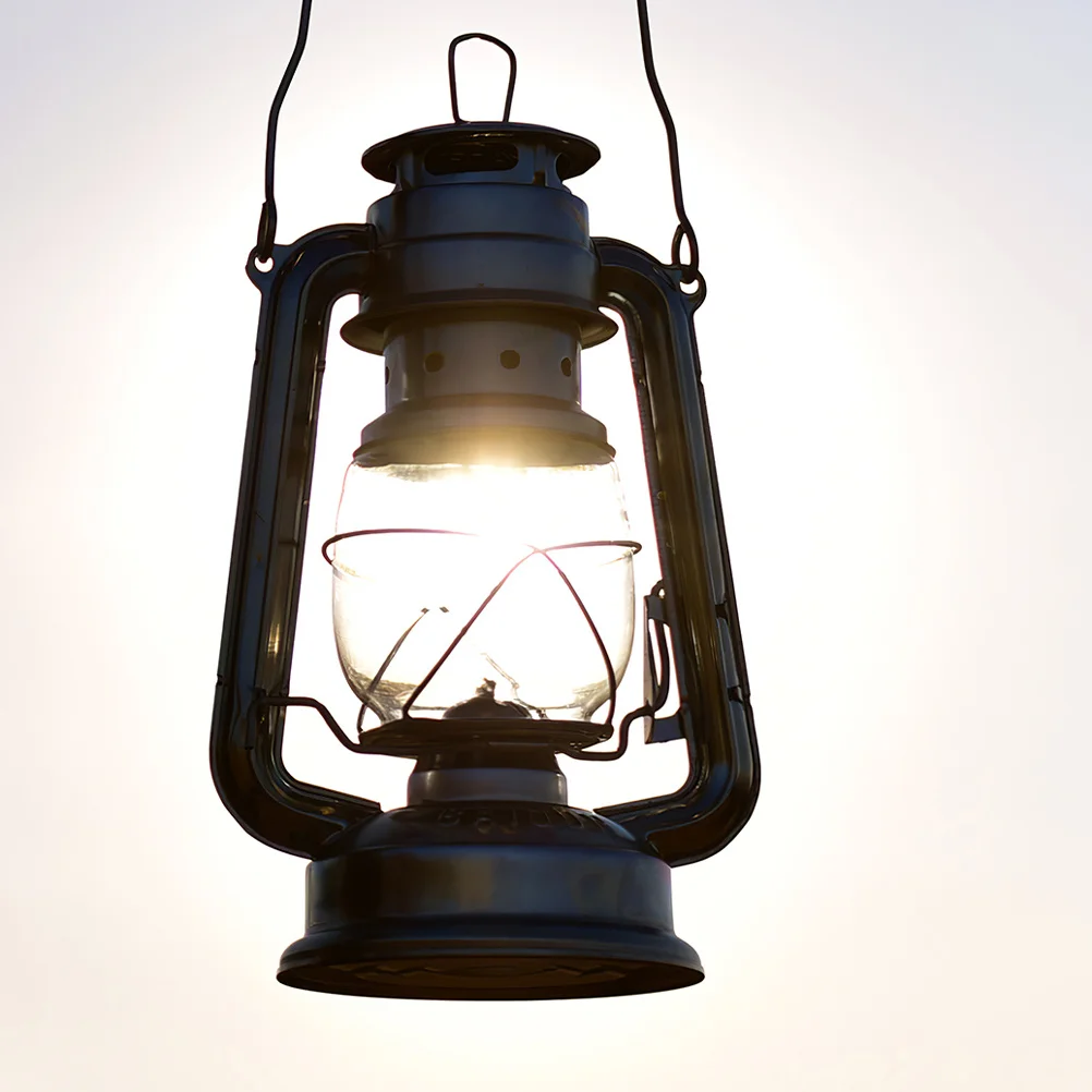 Exquisite Clear Glass Oil Lamp Shade Lamp Cover Replacement Stable Material for Atmosphere Lighting