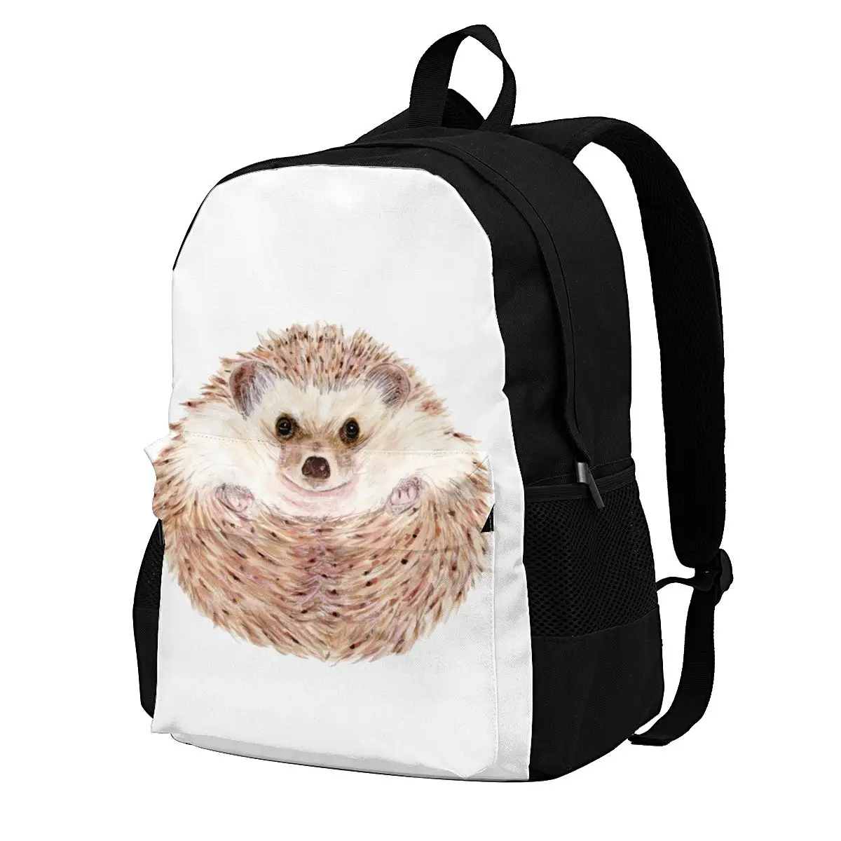 

Hedgehog Backpack Hedgehog Backpacks School High Quality Bag Men Women Pattern Trending Student Bags