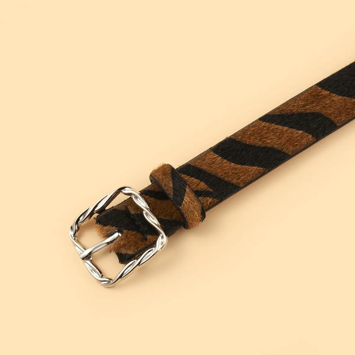 Cinturón gótico Retro de Pu para mujer, faja con personalidad a la moda Y2k para niñas, hebilla de Pin de estilo bohemio, pretina de cuero fino