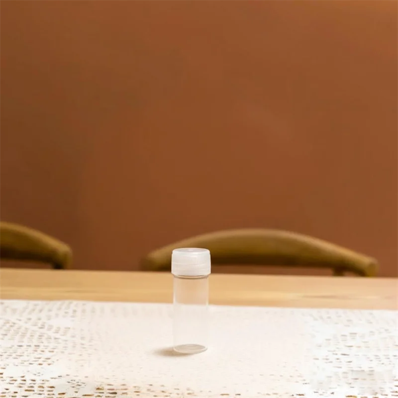 

50/100 шт. 5 г Прозрачные пластиковые флаконы с крышкой, многоразовые, для путешествий, для таблеток, лекарств, порошка, жидкости, капсул, образцов