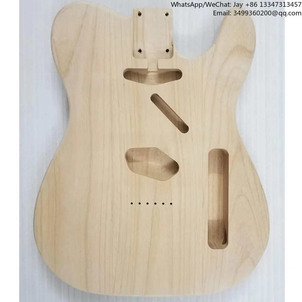 

Unfinished TL Body Vintage Routing Hump Alder Body Electric Guitar Body