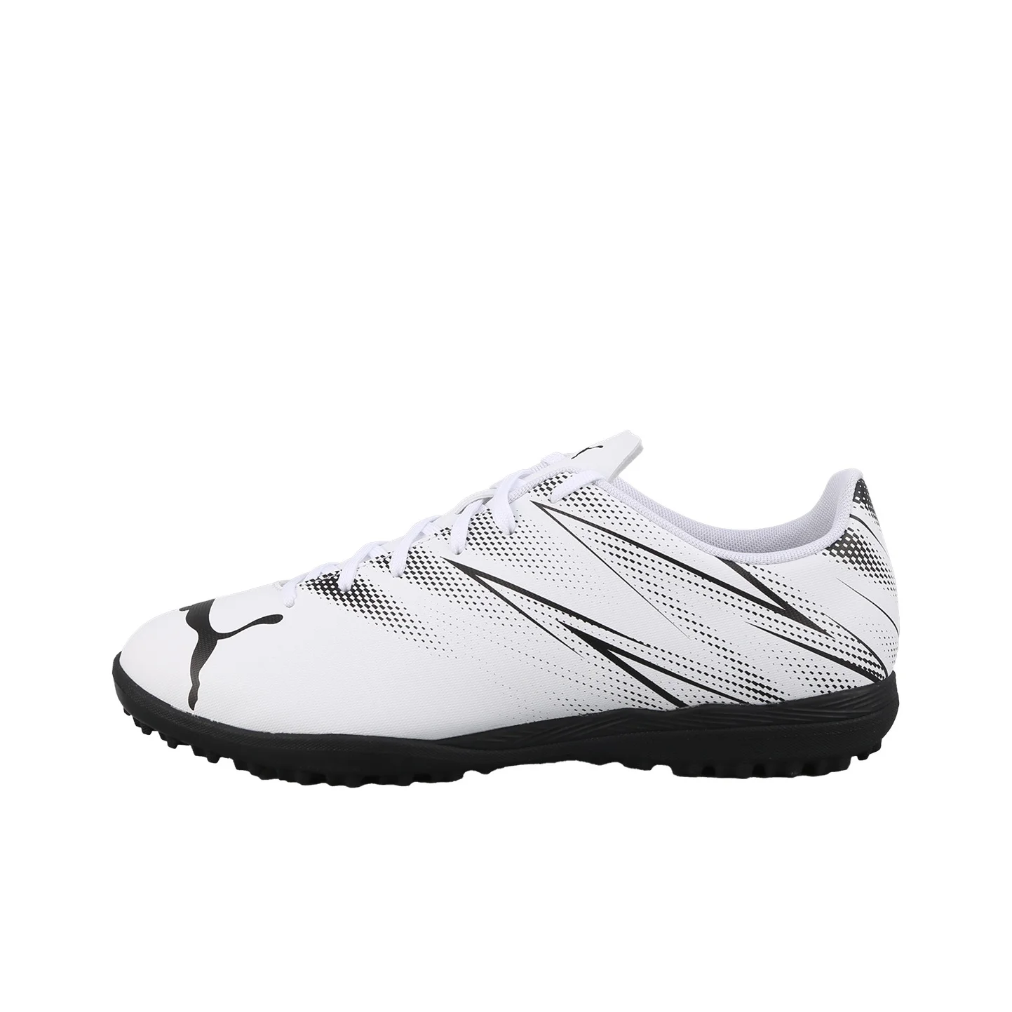 PUMA Attacanto Lace Up TF Turf Soccer Shoes Men's White 107478-05