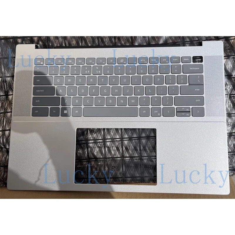 f  New Palmrest Upper Case w/US Intl Backlit KB For Dell Inspiron 16 5630 5635