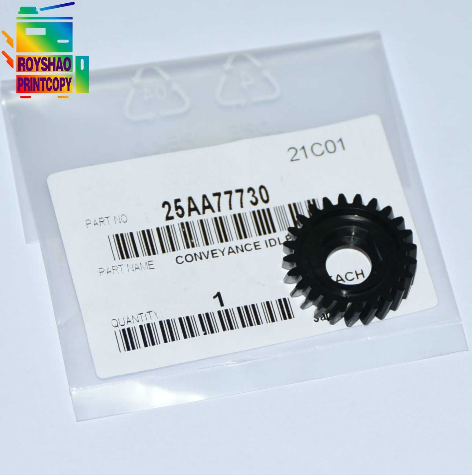 

25AA77730 25AA-7773-0 24T Conveyance Idler Gear - Right for Konica Minolta C6000 C7000 C70HC C500 C5500 C5501 C6500 C6501