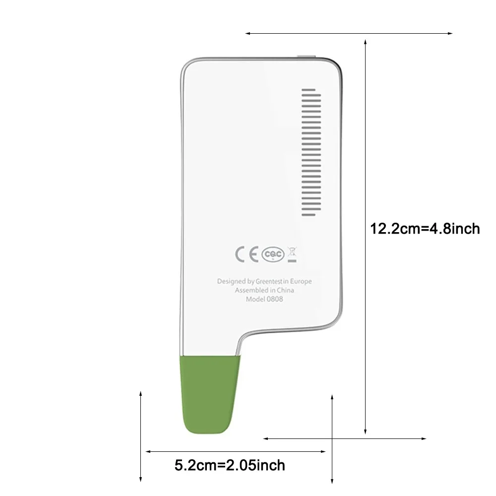 Greentest-Detector de seguridad alimentaria 1T-6T, probador de nitrato de alimentos portátil, detección de radiación de carne, frutas y verduras,