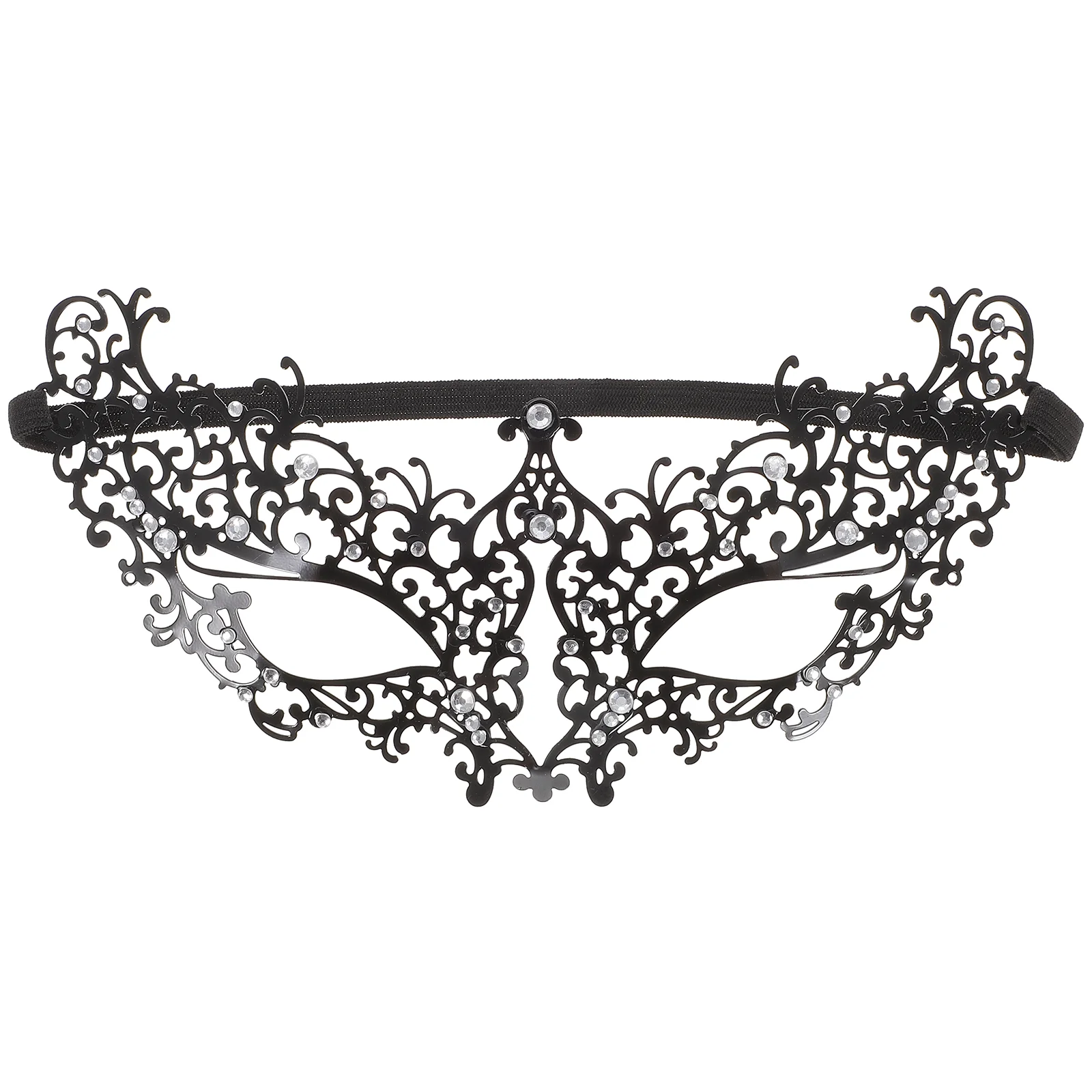 Costume Decor Iron Mask Halloween Face Makeup Supplies Venetian Masks Masquerade