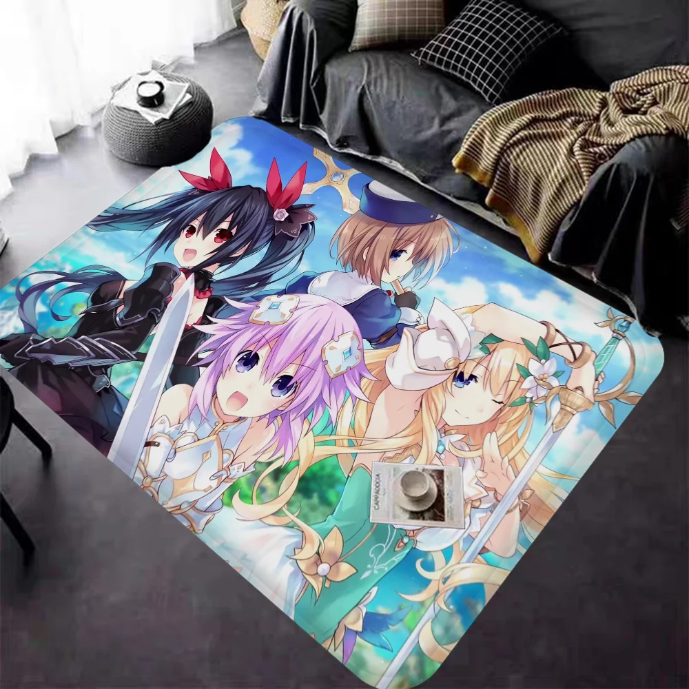 Hyperdimension Neptunia Entrance Door Mat Nordic Style Bedroom Living Room Doormat Home Balcony Anti-Slip Modern Home Decor