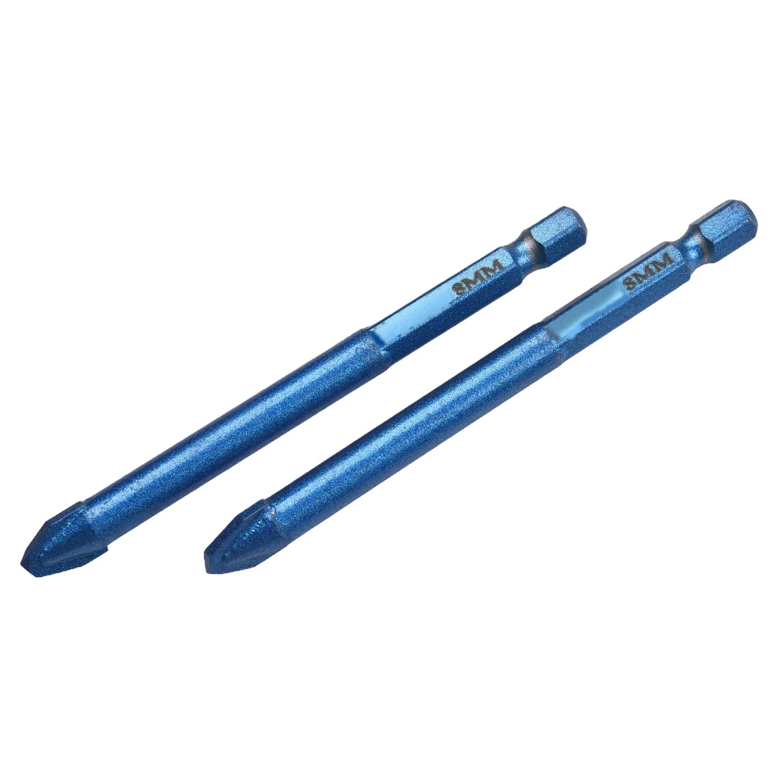 5pcs 6/8/10/12mm Eccentric Drill Bit Multifunction Crooked Head Precise Drilling For Tile Glass Carbide Wood Plastics Power Tool