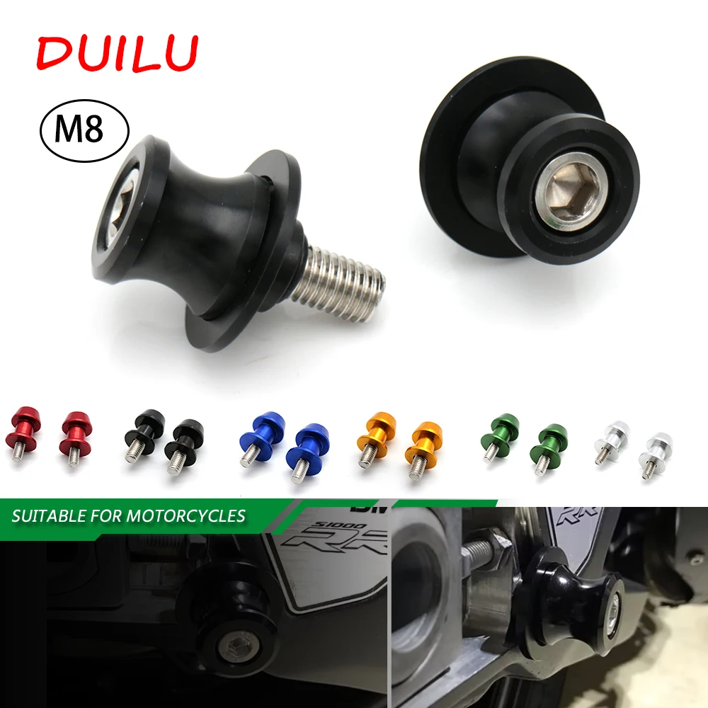 

Swingarm Spools Slider For BMW S1000RR S1000R S1000XR HP4 S 1000 RR XR R Motorcycle Accessories Rear Stand Screw M8 Bolt