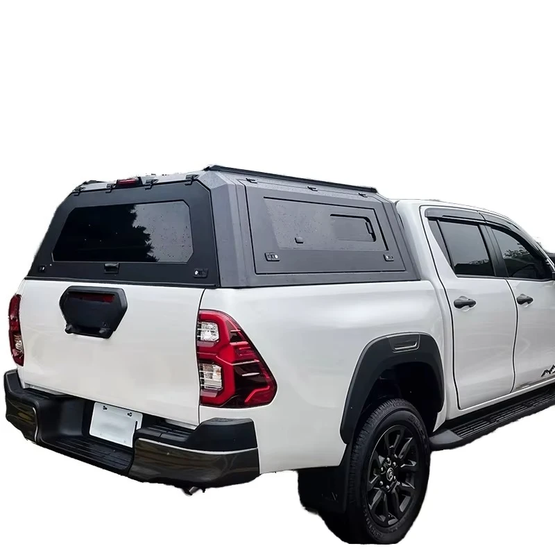 

ForCustom Retractable 4x4 Waterproof Steel Hardtop Camper Truck Canopy Perfect Fit 2024 Toyota HILUX Great Wall Tundra Silverado