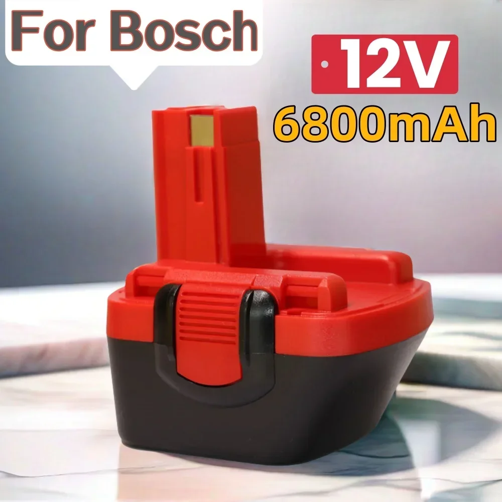 

For Bosch 12V Rechargeable Ni-MH Power Tool Battery 6800mAh BAT043 D70745 PSR12 GSB12 GSR12 BAT038 BAT045 BAT040