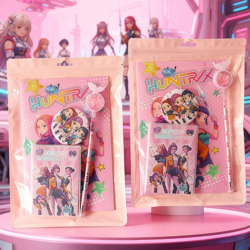 

2 шт. (комплект) популярных канцелярских наборов KPOP, учебные и культурные принадлежности, сувениры для студентов, подарки, подарки на день рождения