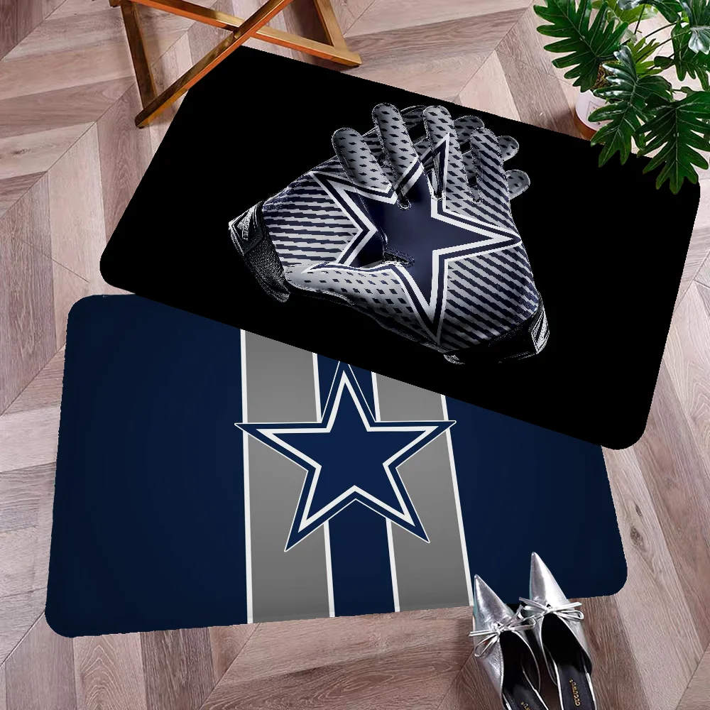 Dallas C-Cowboys Prayer Hallway Carpet Non-Slip Laundry Room Mat Laundry Decor Balcony Child Living Room Bedside Area Rugs