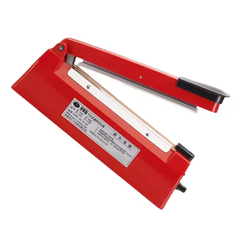 

AT21-Plastic Bag Sealing Machine 20Cm Household Impulse Sealer Home Use Kitchen Bag Sealer EU Plug