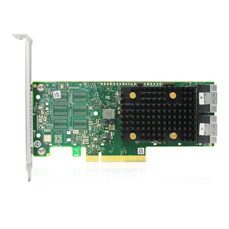 05-50077-02 Broadcom HBA 9500-16i LSI SAS3816 12Gb/s PCIe 4.0 x8  Two x8 SFF8654 Tri-Mode SAS/SATA/NVMe Controller Original Pack