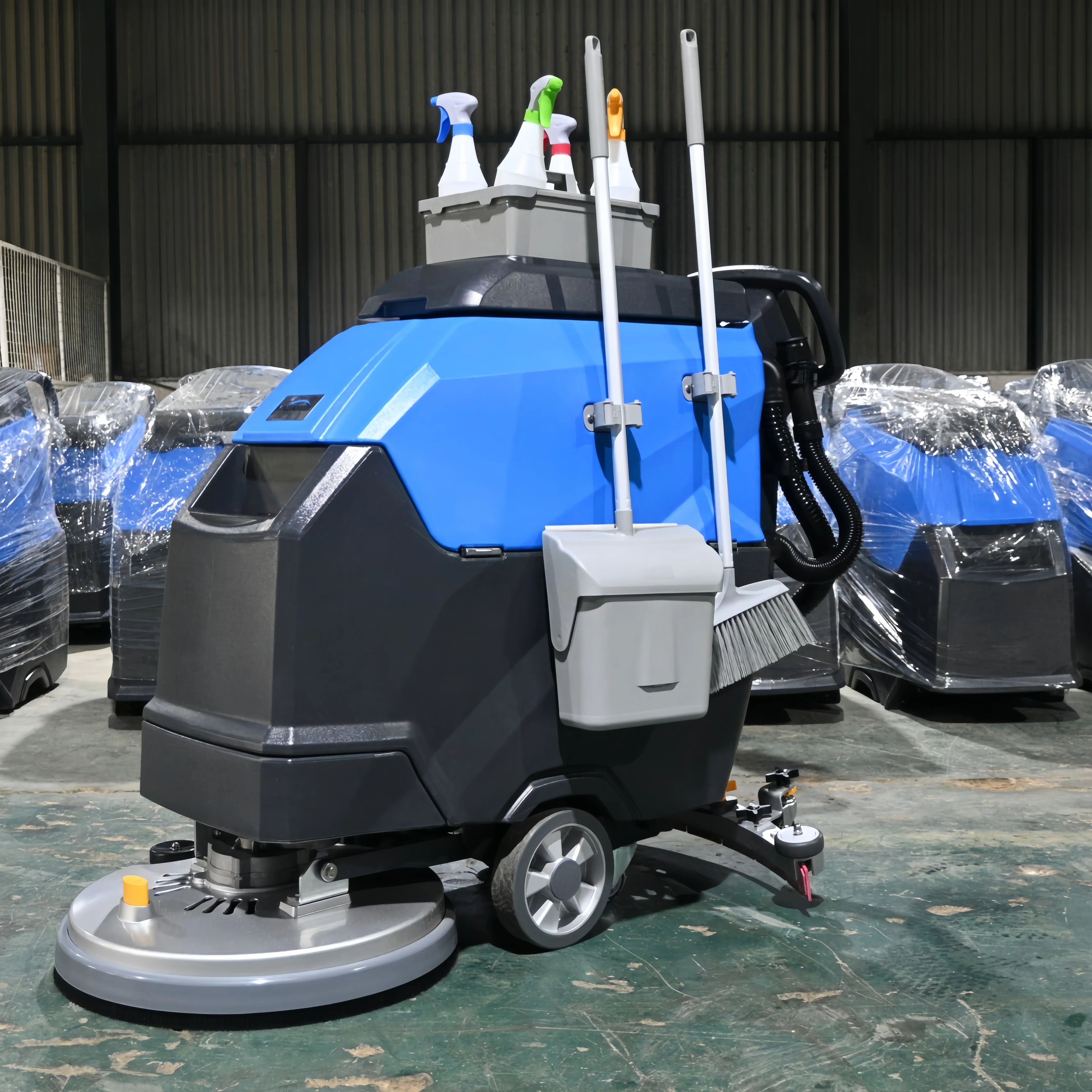 

Brushing Machine Ground Brushing Machine Brushing Machine Customization Logo 1500w Floor Carpet Washing and Polishing Sweeper