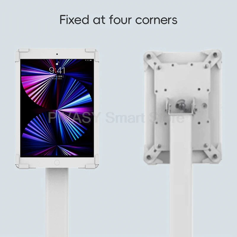 Soporte móvil portátil de altura ajustable para TV, soporte plano para pantalla de elevación multifuncional para Fitness comercial