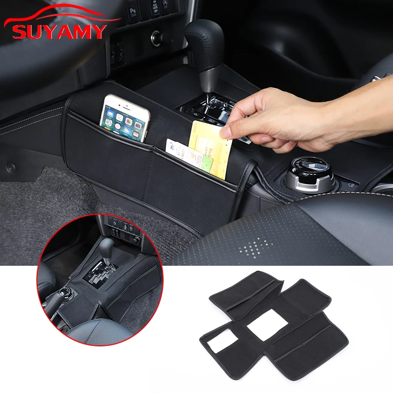 

Для Mitsubishi Triton L200 2019-2023 автомобильный чехол для центральной консоли с сумкой для хранения, защитный коврик для переключения передач, автомобильные аксессуары