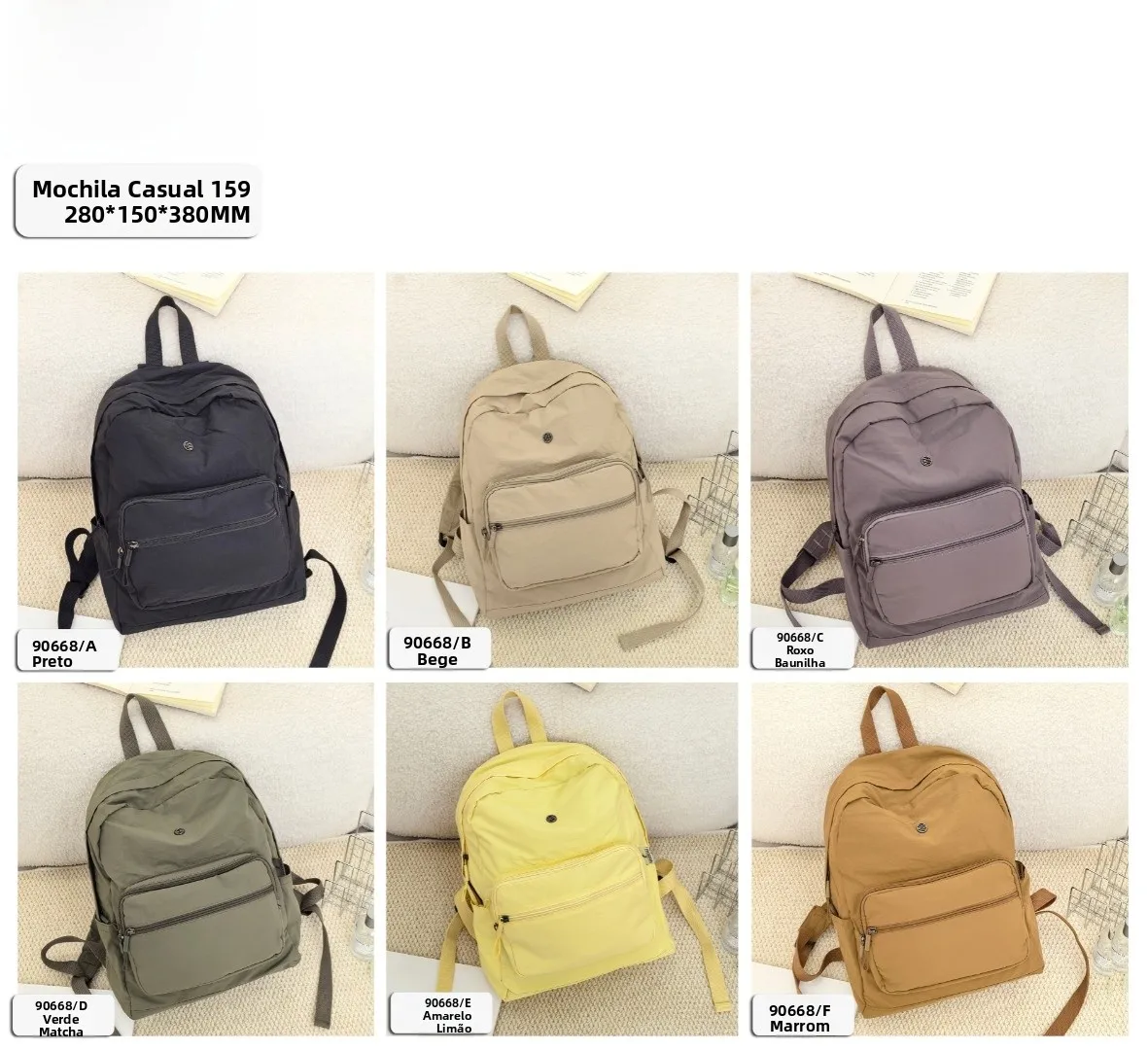 fashionable-lightweight-women's-cloth-backpack-2026-new-style-casual-simple-leisure-travel-bag-soft-nylon-strap-shoulder-bag