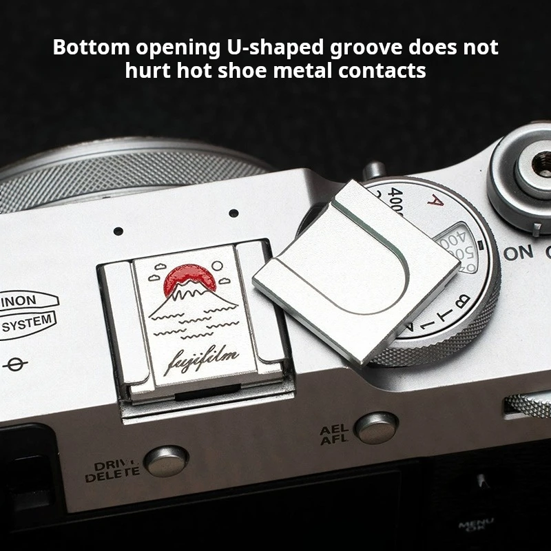 

Fujifilm XT30 Second-Generation Camera hot Shoe Cover XT50 XS20 XM5 x100Vi XH2 Nikon ZF Shutter Button Accessories