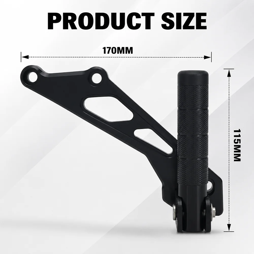 For Light Bee Surron S/X160/X260 Motorcycles Rear Foot Pegs Pedals Bracket Passenger Footrests Electric Dirt Bikes E-Bikes Electric Dirt Bike Motocross Parts