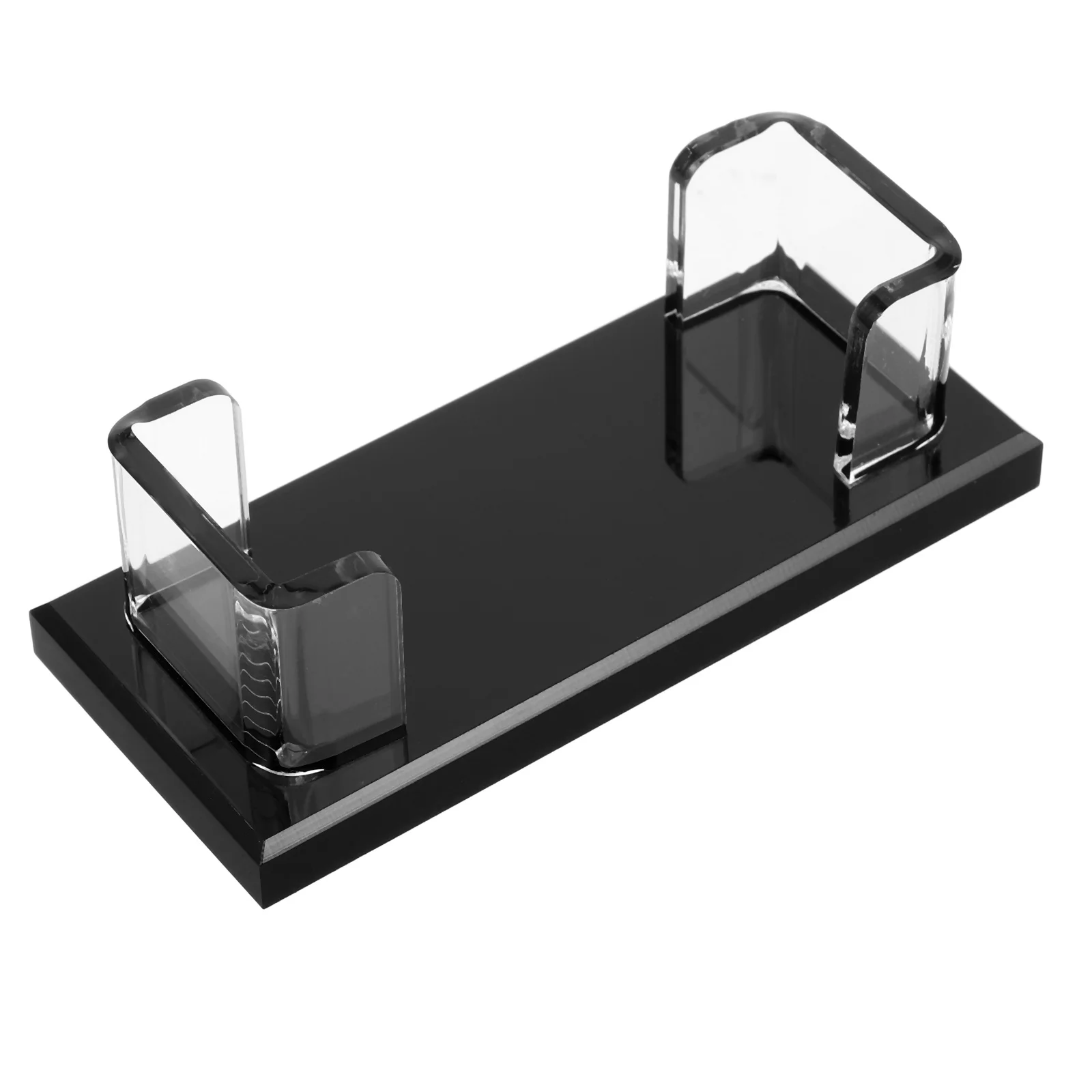 

Акриловая подставка для визитных карточек, высокая прозрачность, несколько слотов, настольный органайзер, держатель для открыток, офисные принадлежности, поздравление