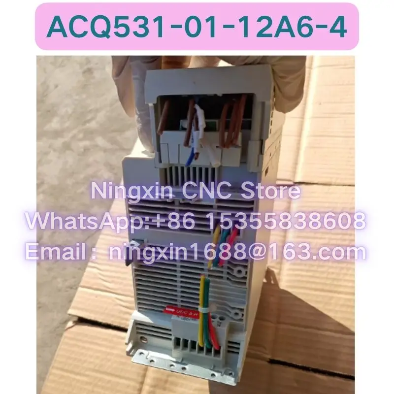 Second-hand ACQ531-01-12A6-4 Frequency Converter Tested OK