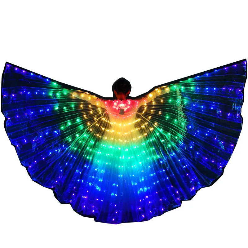 

Glowing Wings Butterfly Wings, Belly Dance Golden Wings Performance Realm Butterfly Cloak