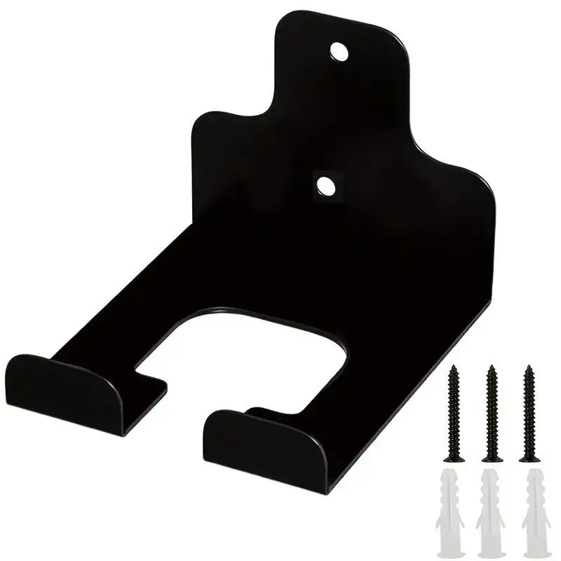 1 szt. Stojak na kosiarki, organizer na elektronarzędzia ogrodowe, wytrzymały wieszak do garażu, przechowywanie pilarek, kos, wykaszarek, uchwyt na narzędzia ogrodowe