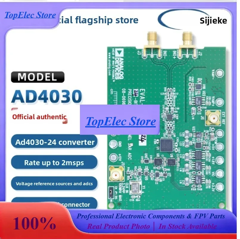 TopeEval-ad4030-24fmcz 24 Slot 2m Sampling Rate Analog-to-digital Converter (adc) Development Evaluation Board