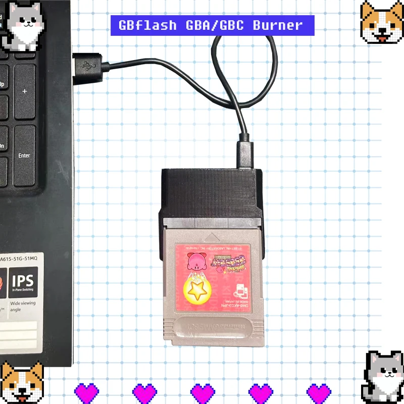 GBFLASH JOEY JR Backup ROM Archive Game Card Burner Подходит для игровых карт GB GBA GBC