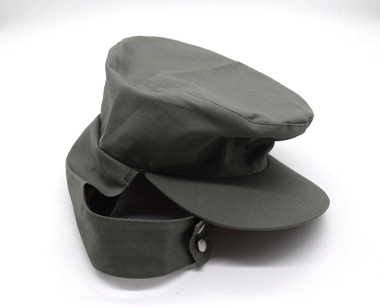 قبعة KMWKW الألمانية Heer EM HBT Twill M43 Field Summer Soldier باللون الرمادي #4