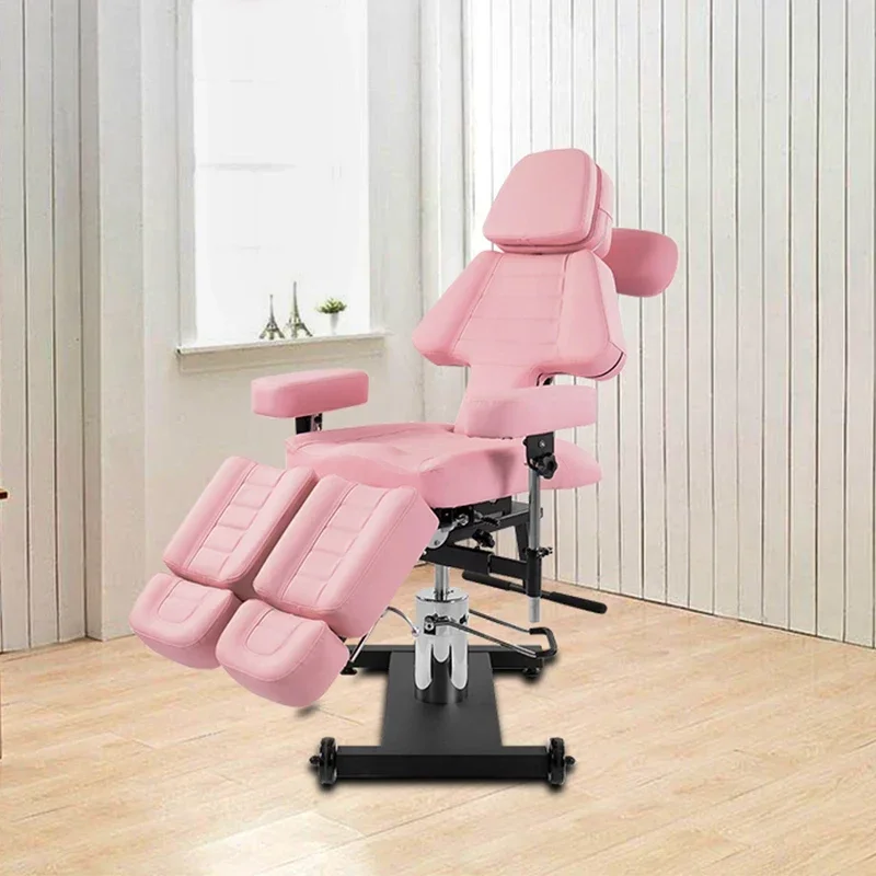 2026 Multifunctional Electric Tattoo Bed Beauty Physiotherapy Chair with Injection Bed PU Metal Material for Massage Table Teach