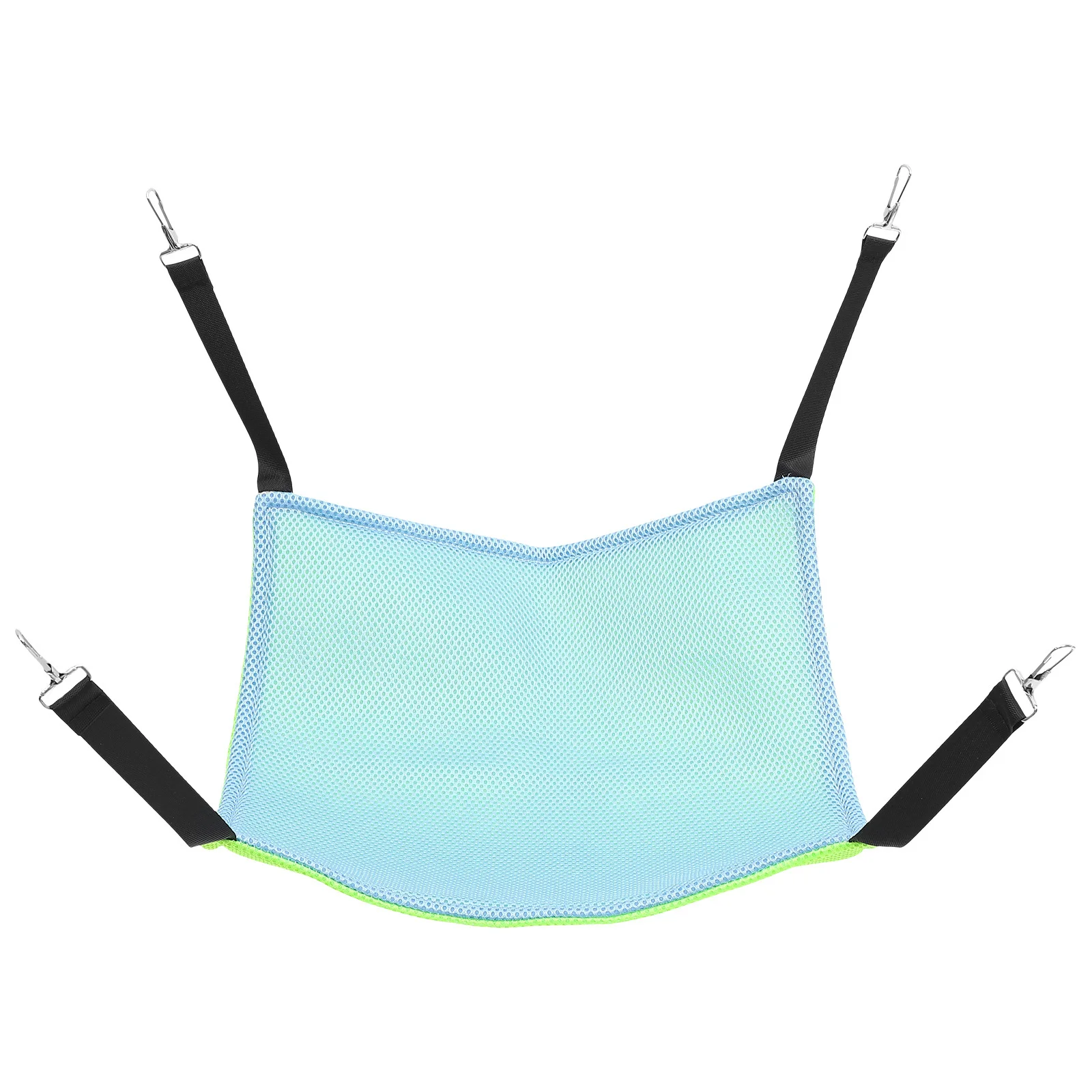 قفص القط أرجوحة سرير عكسي مزدوج الجانب معلقة أرجوحة القط مريحة للتنفس شبكة الحيوانات الأليفة سرير داخلي في الهواء الطلق