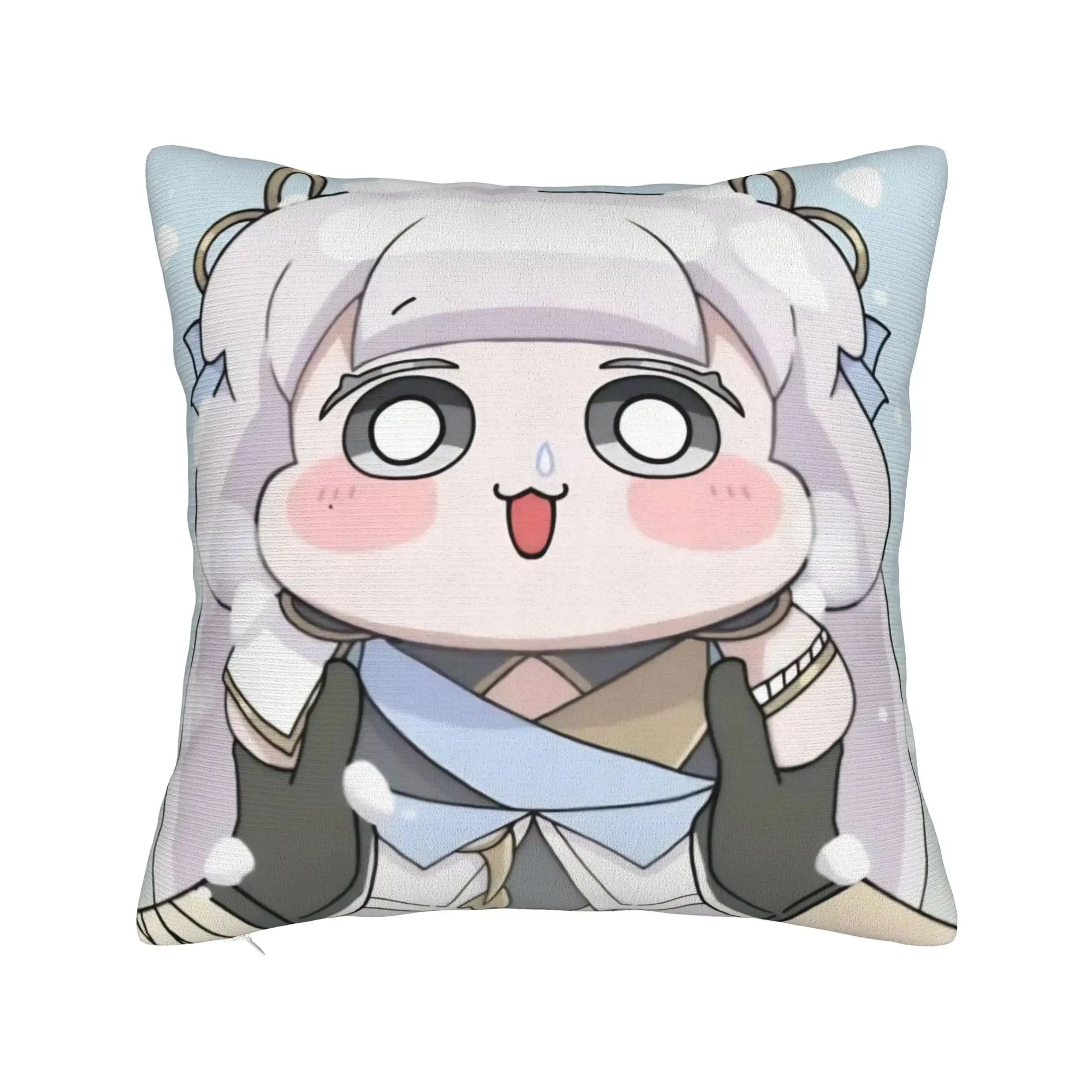 Decorative Pillowcase Trickcal C-Chibi Go Games Merch Home  Pillow Case Cover Zipper Multi Size