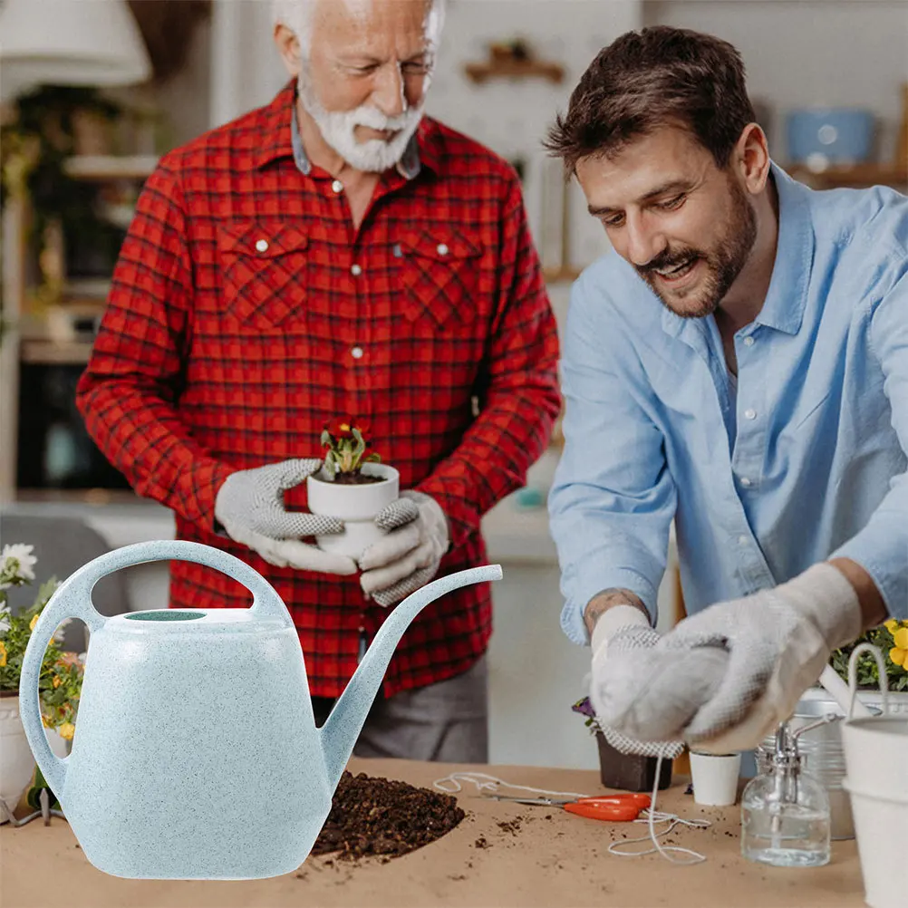 غلاية سقي الزهور البستنة، علبة سقاية محمولة، مقبض مريح، صناعة متقنة، سعة واسعة، لمسة نهائية حديثة #3