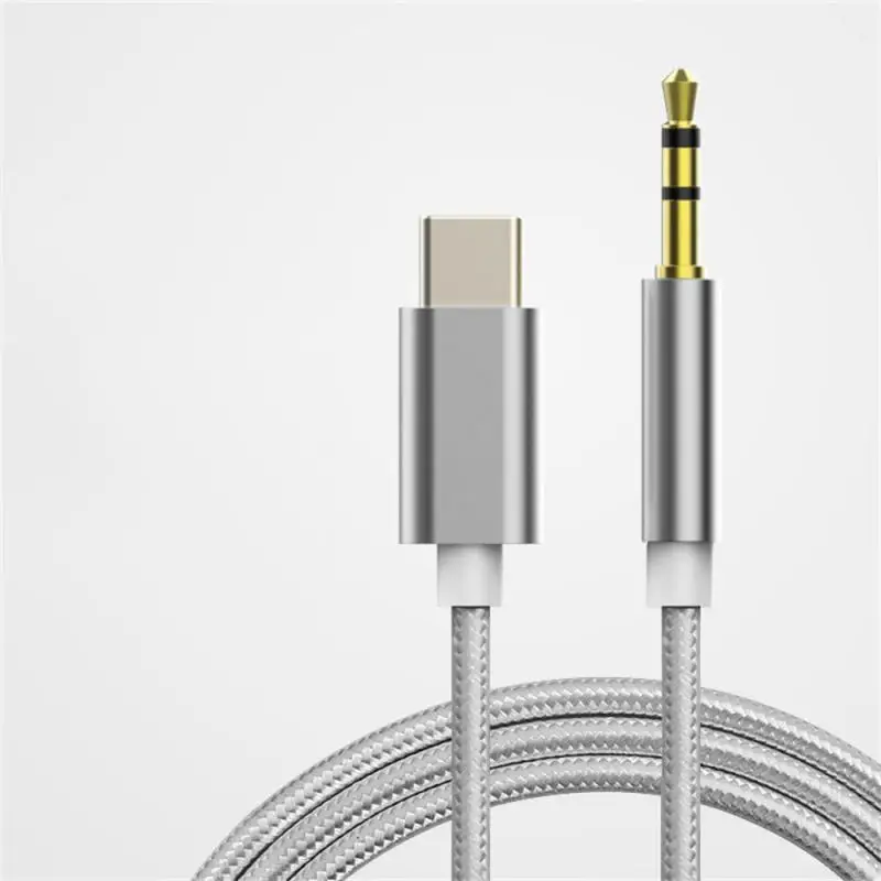 USB Type C To 3.5mm Auxiliary Audio Cable Headphone Speaker Headphone Jack Adapter  Car Assistant  Vivo