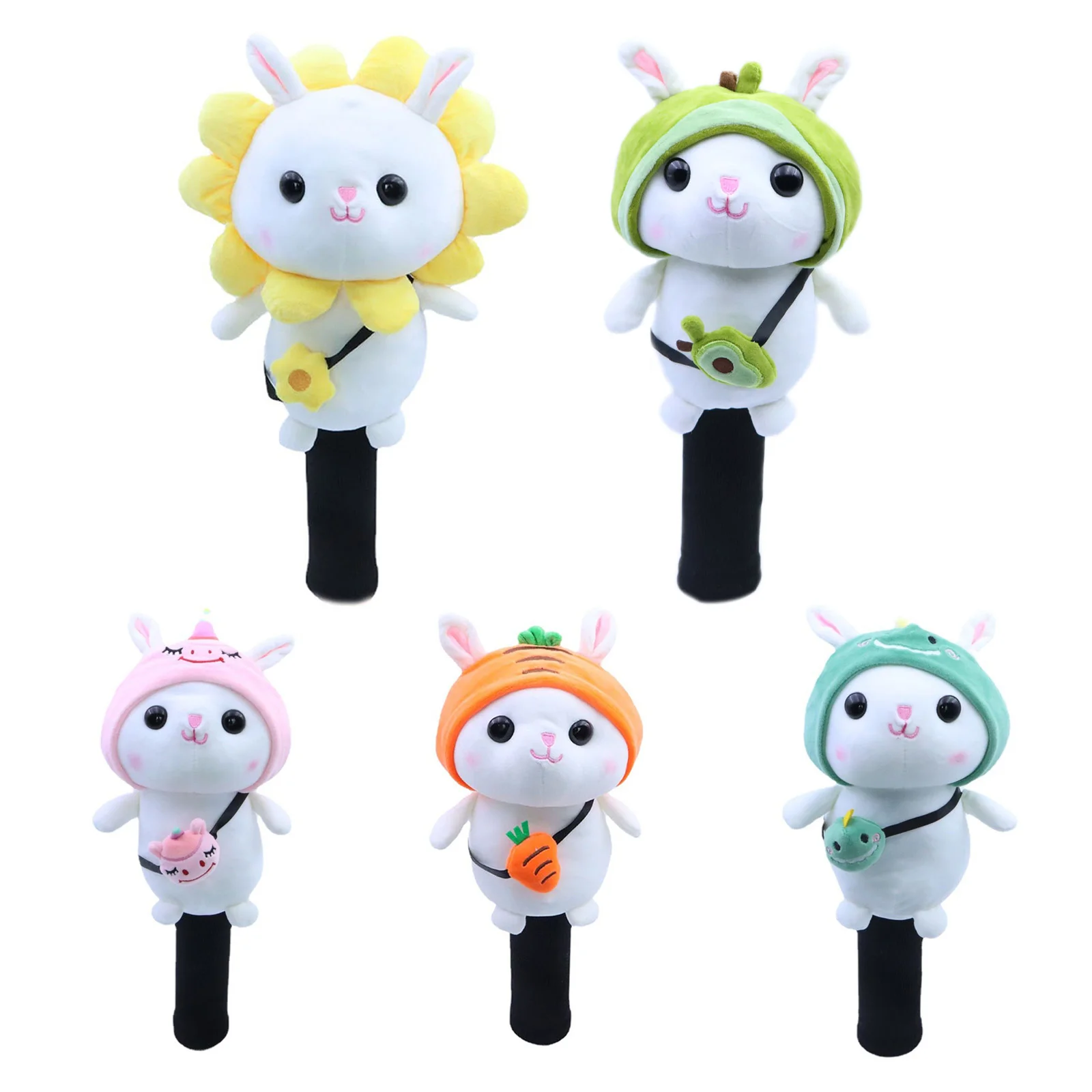Plush Animal-shaped Golf Club Head Cover Driver Protective Headcover for Golf Course Driving Range - view 3