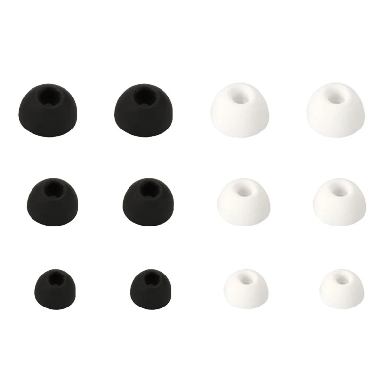 6 قطعة نصائح الأذن سيليكون لـ Realme Air Buds 5/6/7 Pro Air7 سماعات الأذن سماعات الأذن سدادات الأذن لـ Realme Buds Air 7