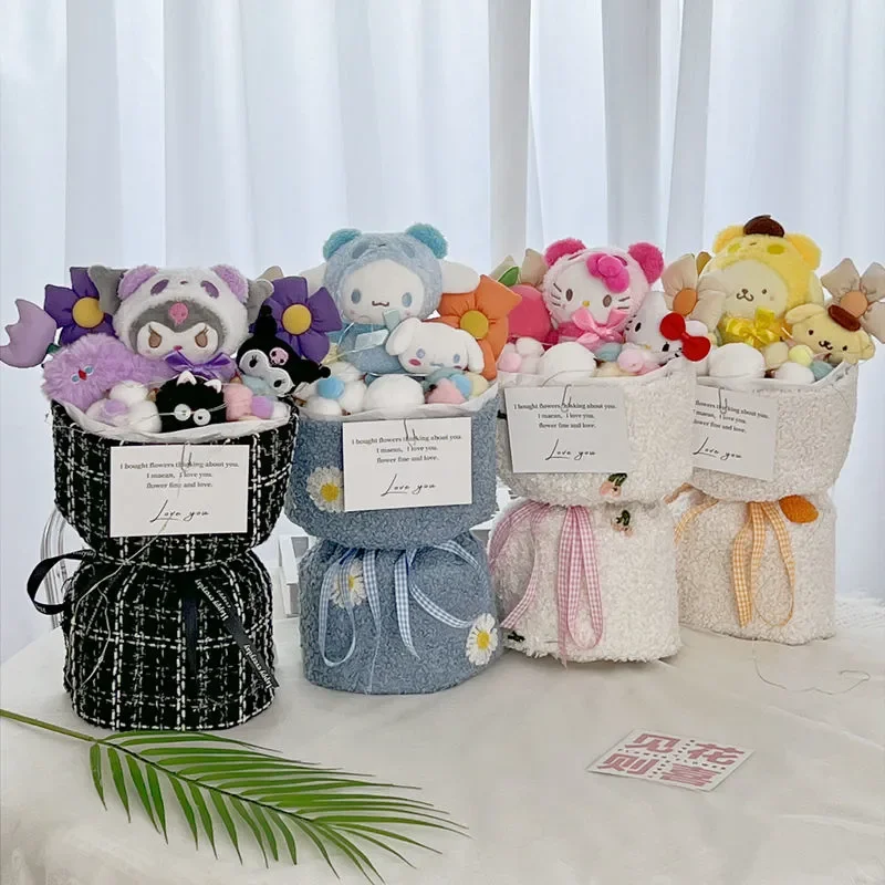 

Sanrio Kuromi Cinnamoroll MyMelody Pompompurin Hello Kitty Kawaii мультяшный стиль аниме милая девушка подарок на день Святого Валентина