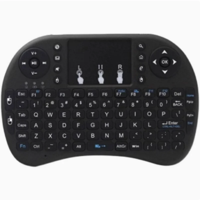 متوافق مع لوحة المفاتيح اللاسلكية Raspberry Pi الصغيرة 2.4G لوحة المفاتيح اللاسلكية الصغيرة غير لوحة المفاتيح بلوتوث سهلة PPT