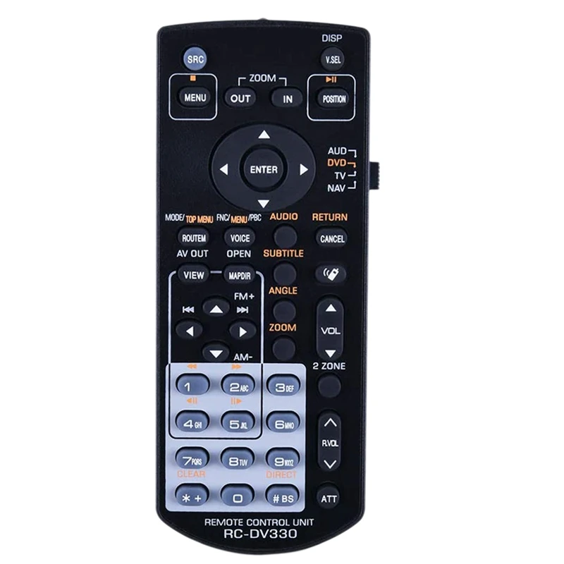 

RC-DV330 пульт дистанционного управления для Kenwood Video Nav DDX512/DDX5032/DDX714/DDX812/DDX812/DNX5120/DNX6140, сменный пульт дистанционного управления