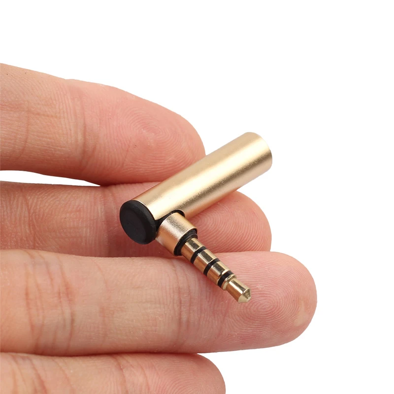 90 درجة الزاوية اليمنى 3.5 مللي متر ذكر إلى أنثى محول صوت محول موصل L نوع سماعة ستيريو ميكروفون جاك التوصيل