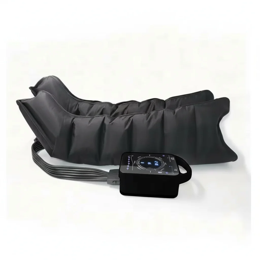 Air Compression Leg Massager, XL 2XL 3XL Foot Recovery Boots, Pneumatic Compression Therapy, Athletic Recovery System for Sports