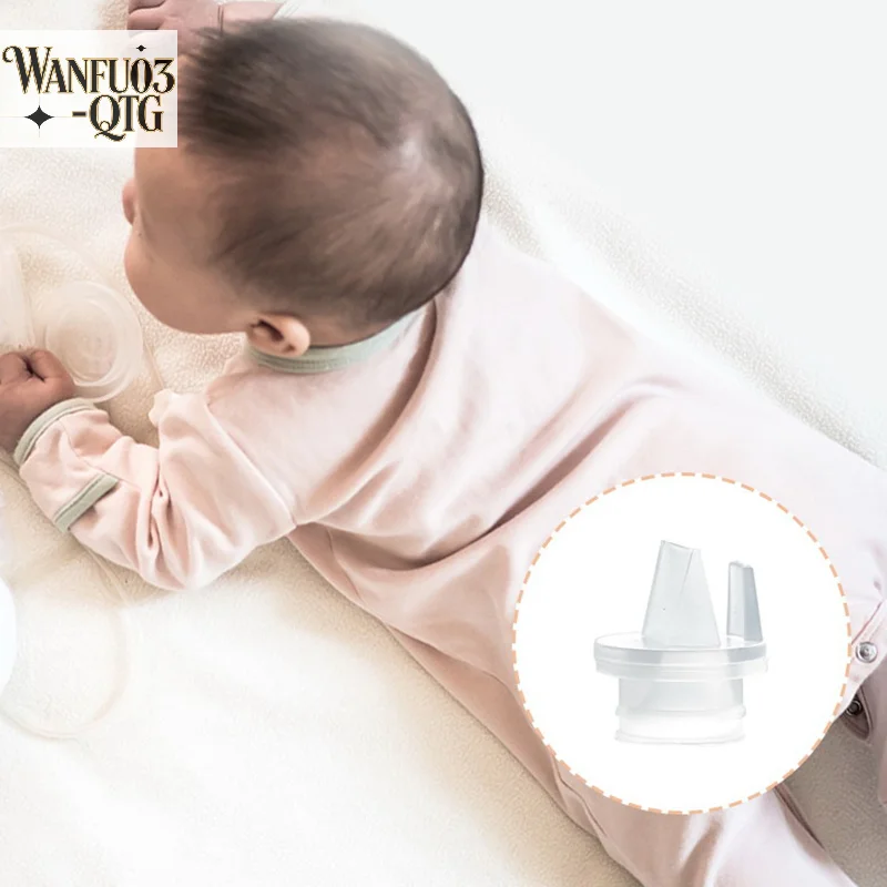 2pcs Duckbill Valve Breast Pump Backflow Protection Breast  Silicone Baby Feeding Nipple Manual/Electric Breast Pump Accessories