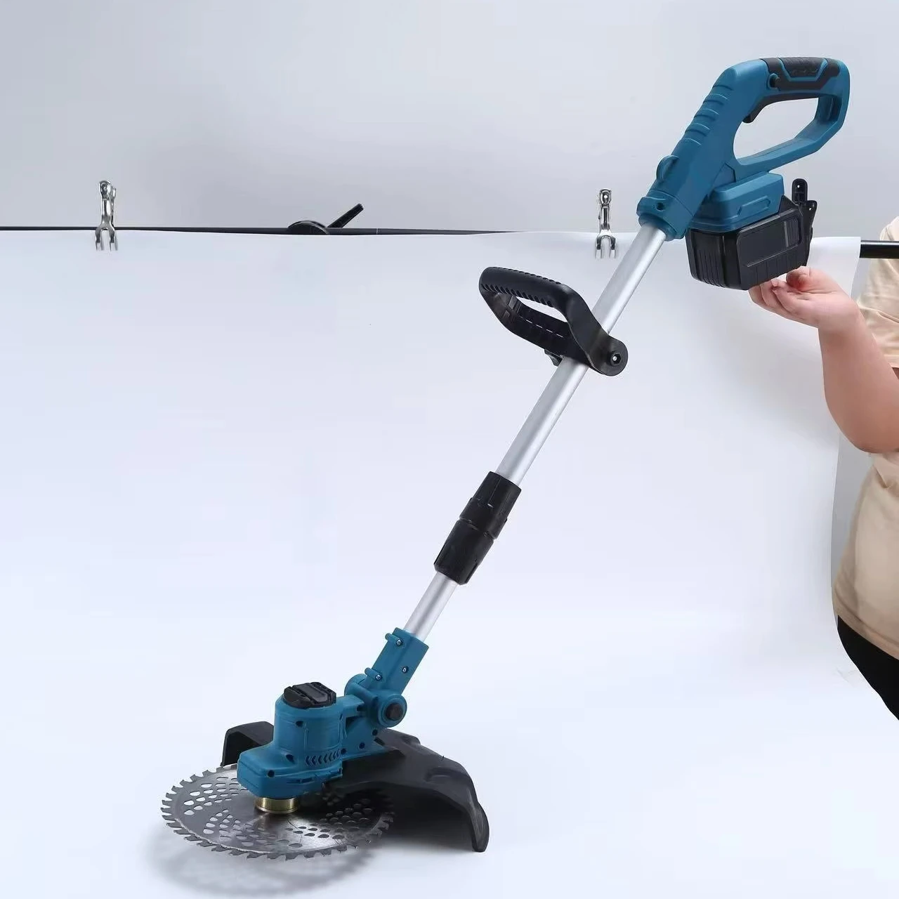 21v Brushless Grass Cutting Machine Garden Power Tool Grass Trimmer Brush Cutter Weed Wacker Power String Trimmer